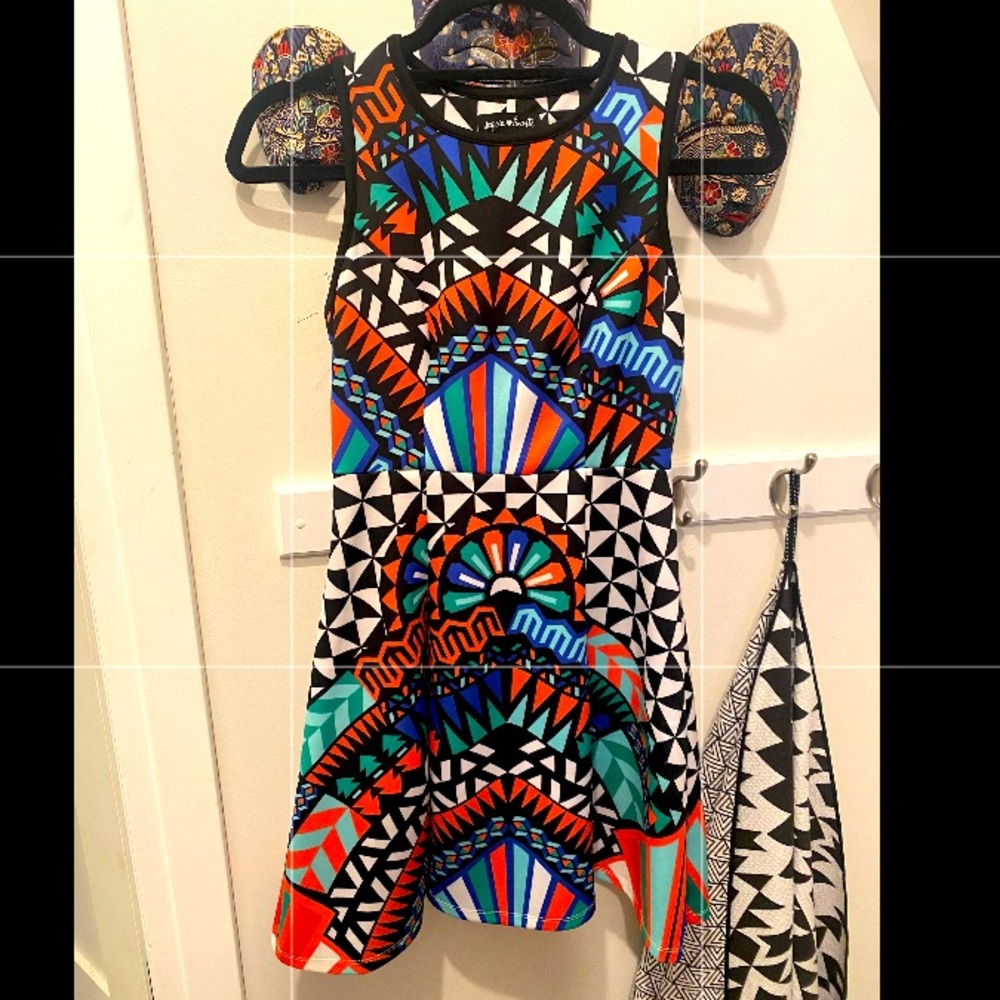 Colored dress